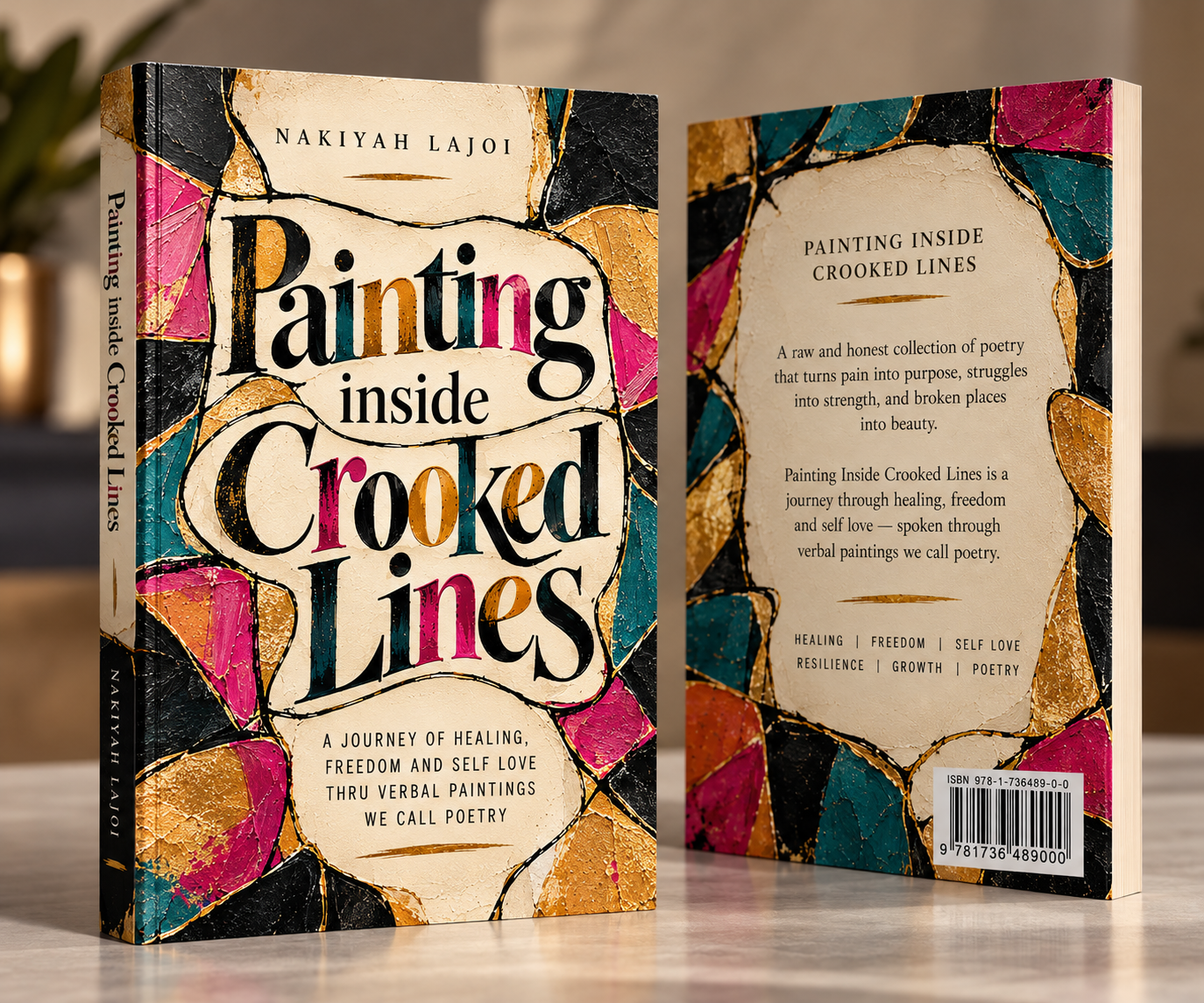 Painting Inside Crooked Lines book cover